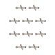 thumbnail image 3 of Tholdsy Modification Wheel Removal Tool M2 M2.5 Locking Car RC Vehicular M3 Sockets Control Nut Tire Cars Remote Wrench Plata 10piezas Tholdsy CBP341364, 3 of 6