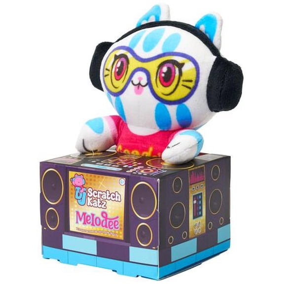 DJ Scratch Katz Series 1 Mini Plush Pack (1 RANDOM Plush)