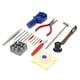 thumbnail image 1 of Kit de relojero, 19 piezas Herramienta de reparación de relojes Herramienta de reparación de relojes Herramienta de reparación de correas de reloj Elegante y moderno, 1 of 9