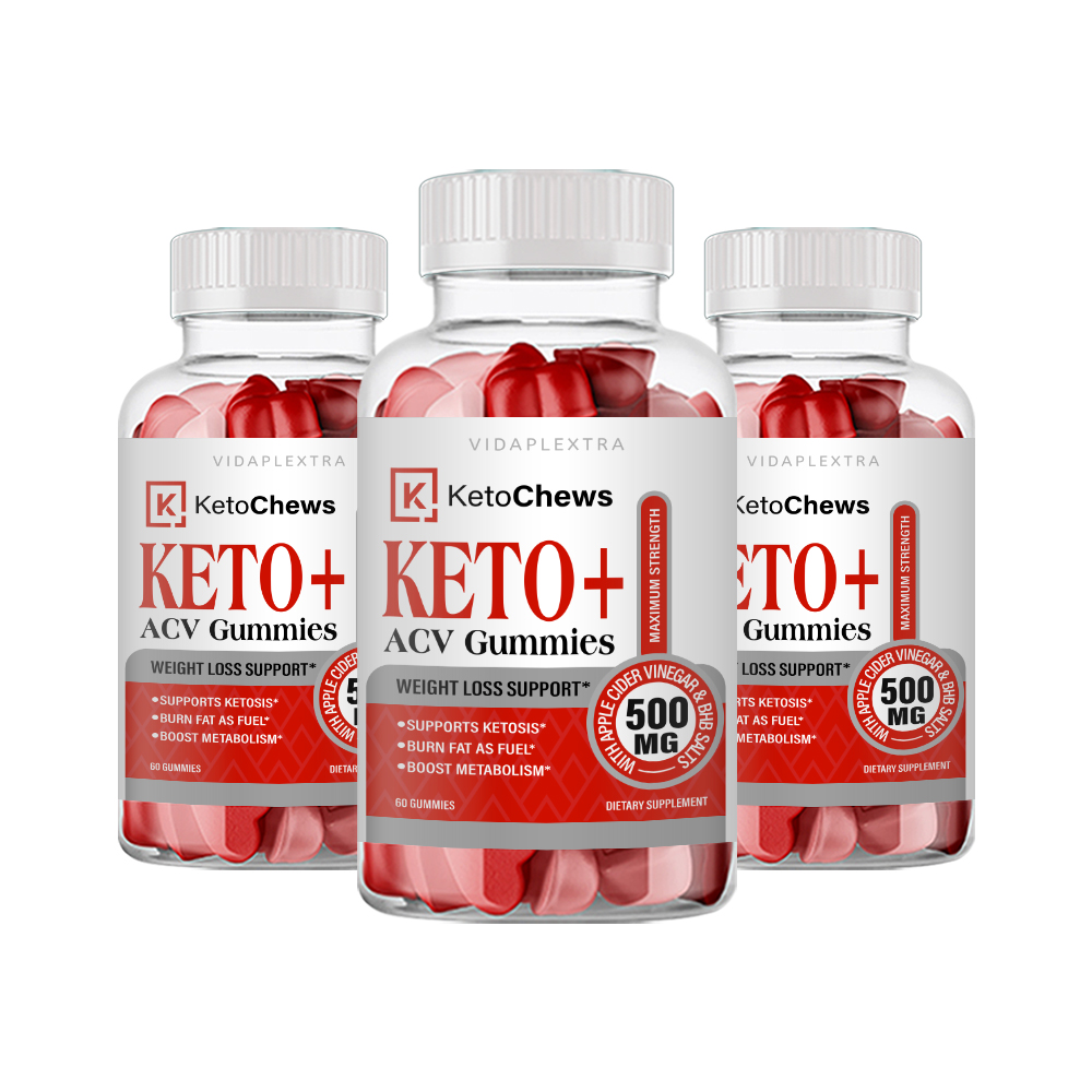 (3 Pack) Keto Chews Keto Chews ACV Keto Gummies
