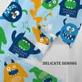 thumbnail image 6 of Sikiie Cartoon Monster tapestry wall hanging home decor for bedrooms, living rooms, dorms 60x51in, 6 of 6