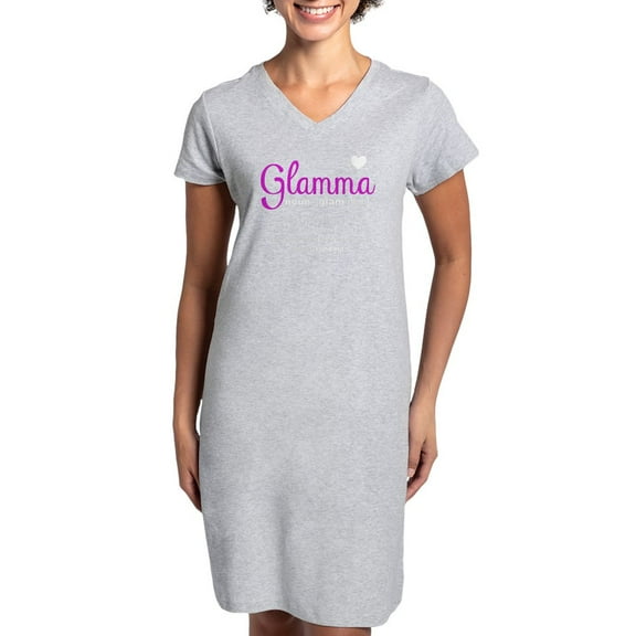CafePress - Glamma Noun Glam Grandma Tshirt - Women's Nightshirt