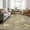 Floral Vintage Green, variant on 4 PCS Rug Tape, NovDeco Reusable Washable Grippers for Area Rugs, Double Sided Non-Slip Rug Pads for Hardwood Floors, Rug Stoppers to Prevent Sliding