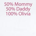 thumbnail image 2 of CafePress - 100% Olivia Infant Bodysuit - Baby Light Bodysuit, Size Newborn - 24 Months, 2 of 4