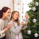thumbnail image 4 of Seyotauo 6 Pcs Christmas Ball Ornaments 2.36 inch Glittering Shatterproof Plastic Xmas Balls Baubles Set with Stuffed Delicate Decoration with 5 Styles Hanging Bulbs Pendants for Holiday Party Decor, 4 of 6