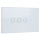 thumbnail image 3 of Interruptor táctil inteligente blanco Wifi control remoto inalámbrico inteligente US AU 95‑240VAC, 3 of 5