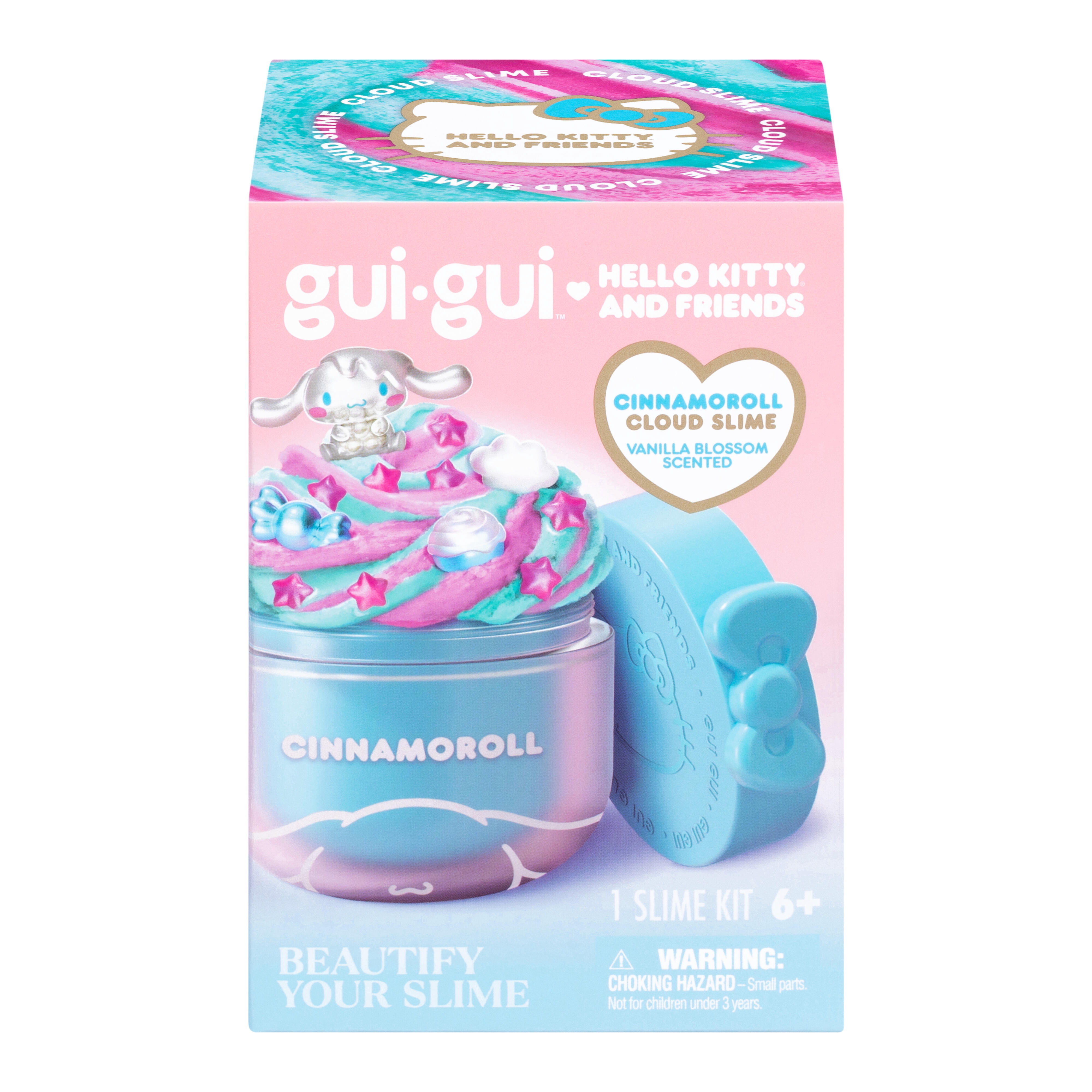 Gui Gui Hello Kitty® and Friends Slime Kit, Styles Vary, Charms, Mini Figures & Sparkle, Ages 6+