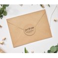 thumbnail image 3 of Darling Souvenir Round Damask Save The Date Stickers Personalized Wedding Bride Groom Names And Date Envelope Seals Diy 45 Pieces, 3 of 4