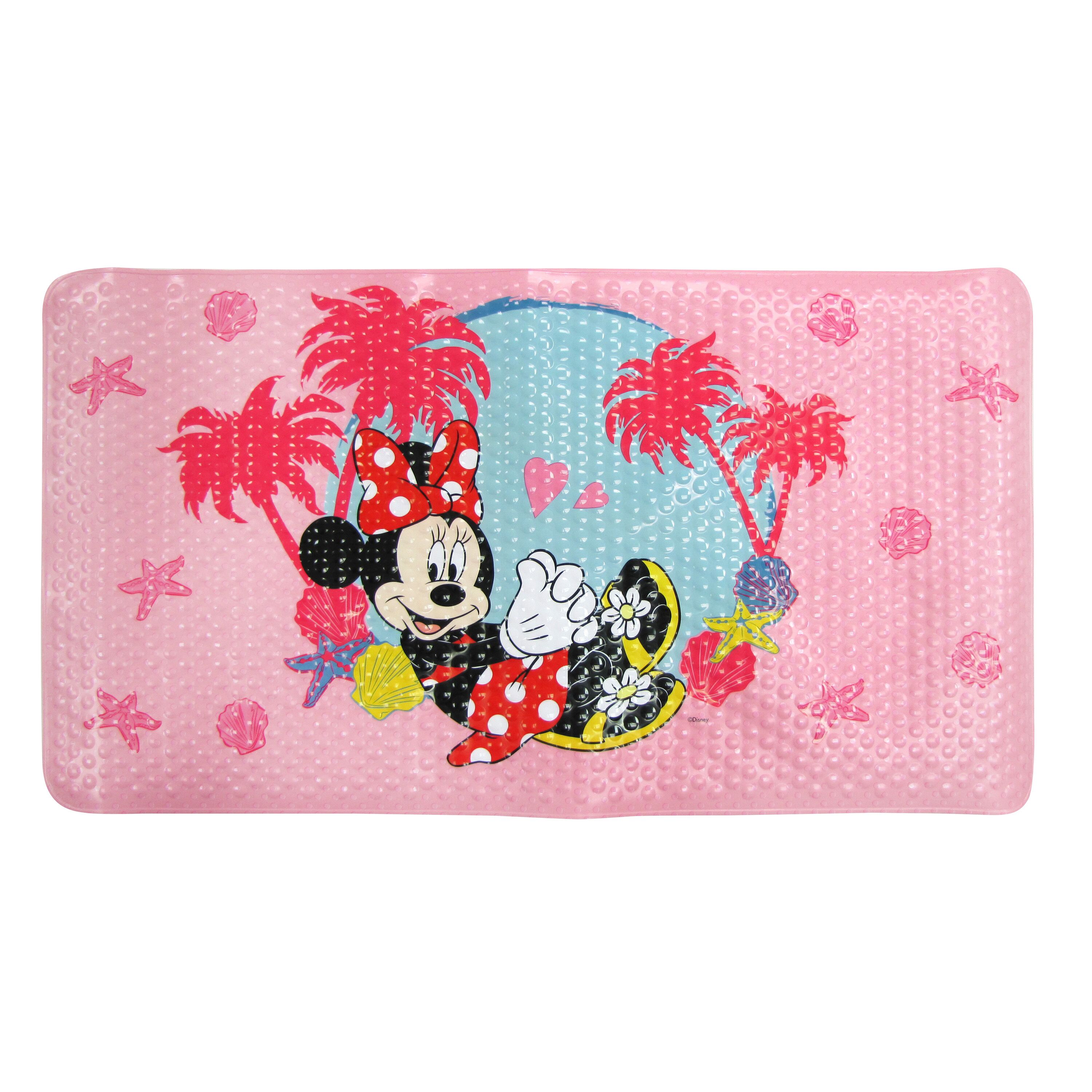 Ginsey Disney Minnie Mouse Color Changing Bath Mat 15 X 27 