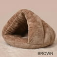 thumbnail image 5 of SUNSIOM Pet Bed Small Cozy Igloo Dog Bed with Removable Mat, Solid, 5 of 5