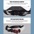 thumbnail image 4 of Casco transpirable para bicicleta con luz trasera Casco de seguridad deportivo para ciclismo (S blanco) Likrtyny Accesorios para bicicletas, 4 of 9