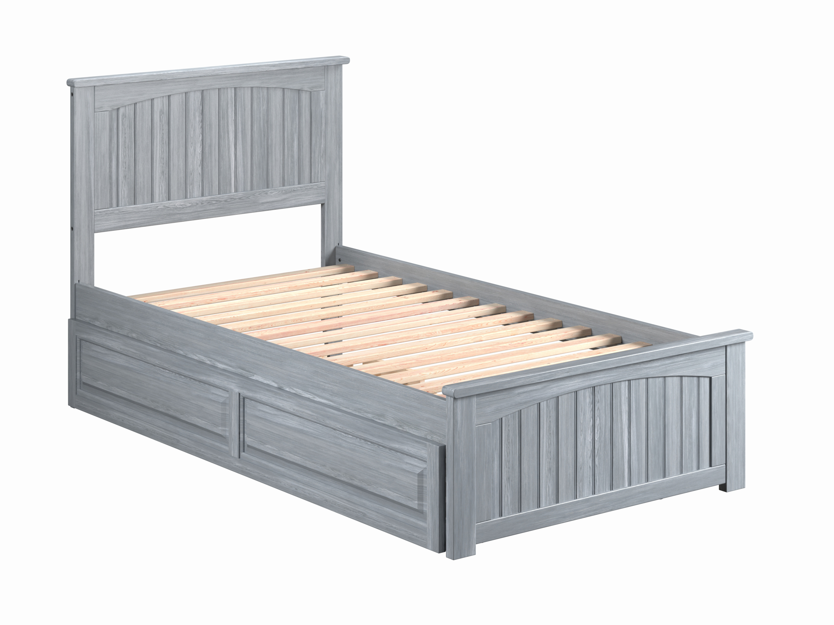 Atlantic Furniture Nantucket Twin Bed with Matching Footboard and Twin