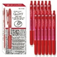 thumbnail image 1 of [Crown] Quick Dry 0.5mm Gel Pens, Red Ink, 12 Count, 1 of 2