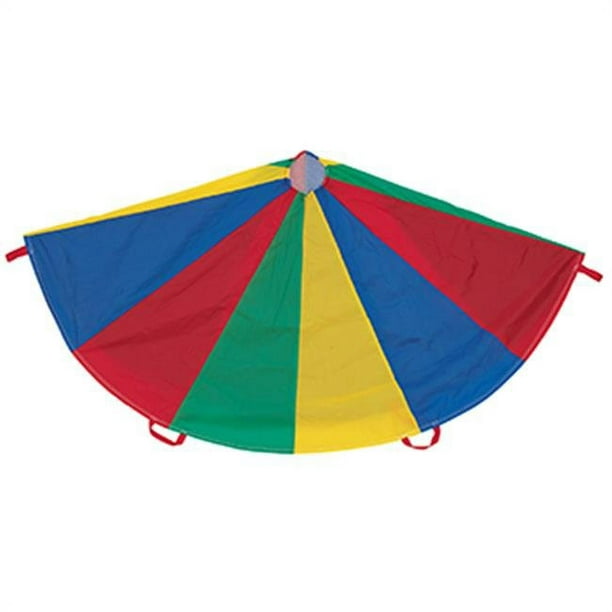 DDI 508566 Parachute Multicolore en Nylon de 12 Pieds de Diamètre 12