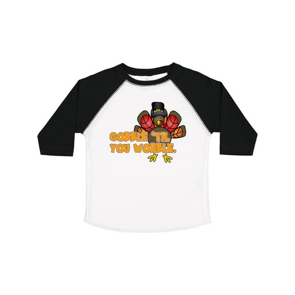Inktastic Gobble Til' You Wobble Boys or Girls Toddler T-Shirt