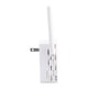 thumbnail image 3 of Extensor de rango de 300Mbps Amplificador de señal de Internet WiFi Booster WiFi montado en la pared, 3 of 8