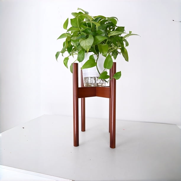 Rack de plantas escalable, estante de macetas seguras, dise?o de florero para 10-12.6 pulgadas, estilo moderno, display para hogar, oficina, jardín, capacidad hasta 12 macetas, metal