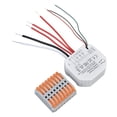 thumbnail image 3 of Wireless Light Switch, 90-250V 3 Gang Mini Intelligent Smart Light Switch Module  For Household, 3 of 8