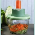 thumbnail image 4 of Vegetable Chopper, 2 In 1 Electric Vegetable Cutter USB Charging  For Onions For Peppers, 4 of 8