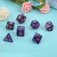 thumbnail image 2 of Dados De Juego Ecológicos, 7 Unids/set Dados De Varios Lados, Para Tarjeta De Ajedrez De Reunión Familiar ANGGREK Otros, 2 of 7