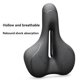 thumbnail image 5 of Bicycle Hollow Seat Cushion Soft High Elasticity White Line, 5 of 5