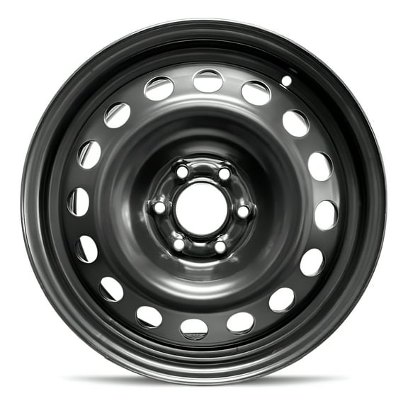 For 2006-2007 Saturn Relay 17 Inch Painted Black Rim - OE Direct Replacement - Road Ready Car Wheel