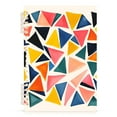 thumbnail image 7 of FORMRS 1-Subject Spiral Notebook 8" x 5" College Ruled 60 Refillable Sheet A5 Hard Cover, Abstract Triangles, 7 of 7