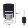 thumbnail image 2 of Simple Business Automatic Back Ink Stamp Date Stamp Digital Stamp, 2 of 5