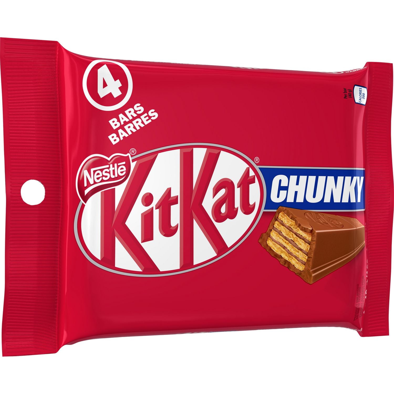 Kit Kat NESTLÉ® KITKAT® Chunky Milk, 4 x 40g
