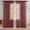 Burgundy, variant on Black Sheer Curtains 95 Inches Long, Rod Pocket Window Curtain Panels for Living Room, Bedroom, Kitchen, Door, Window Treatments Semi Sheer Black Curtains 2 Panels, Black, 52" W x 95" L