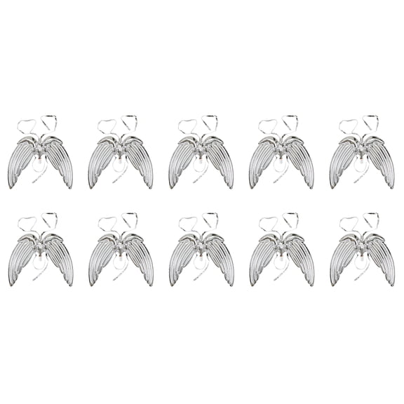 Peiiwdc Large, Wing Balloons for Girls Birthday,48'' Pack of 10,Aluminum Foil Balloons Birthday