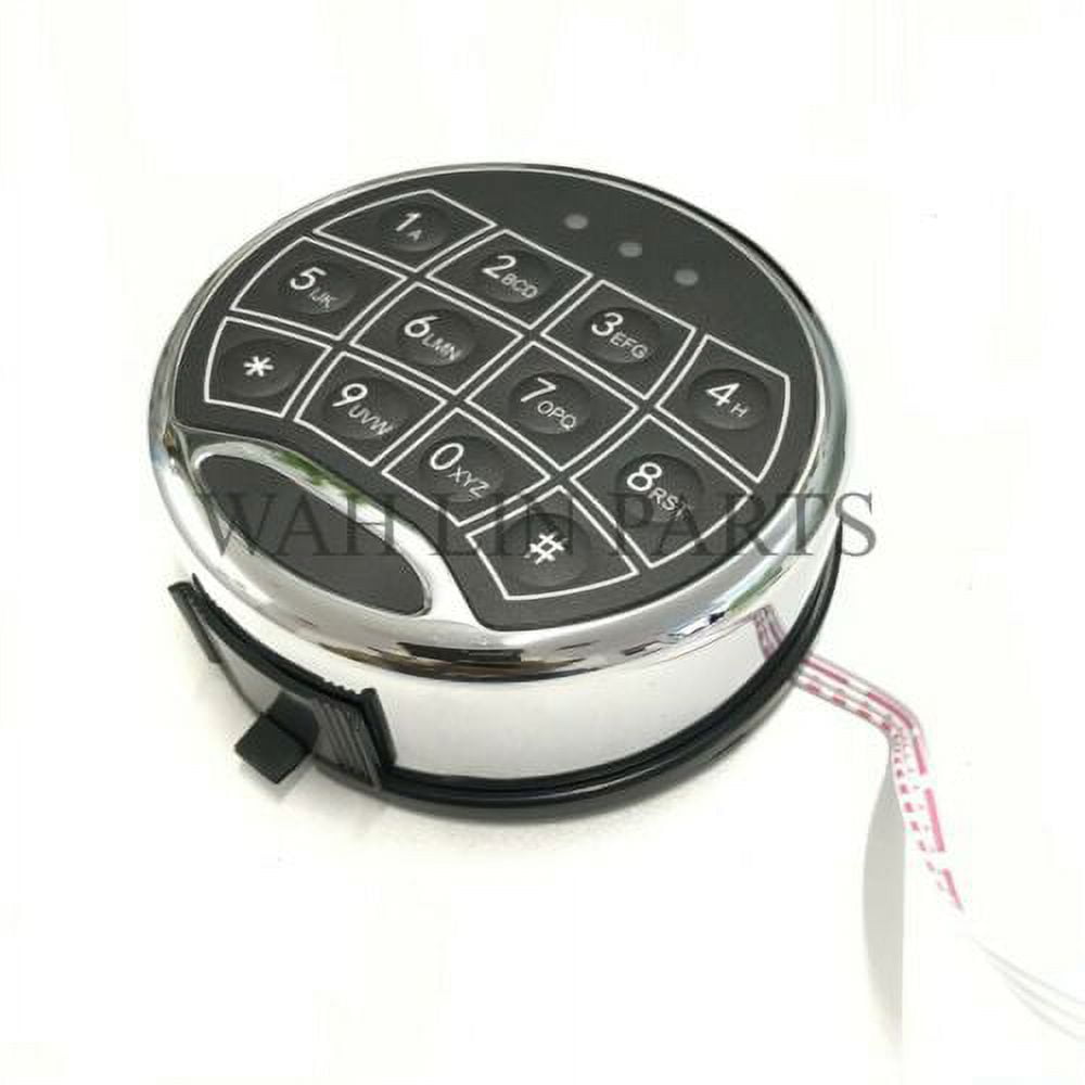 Digital Electronic Keypad for Right Swing Bolt Safes, Safe Lock Replacement,1Set Time Delay Safe Lock Including 2 Emergency Keys