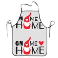 thumbnail image 5 of Uemuo Gnome Home With A Cute Gnome Printed Bib Apron, Adjustable , Water and Oil Resistant, Cooking Kitchen Chef Apron for Women Men, 5 of 5