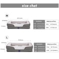 thumbnail image 2 of Laifug Medium Orthopedics Memory Foam Dog Bed | Dog Sofa with Waterproof Liner & Washable Cover (Light), 2 of 7