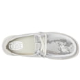 thumbnail image 2 of Zapatos HEYDUDE Wendy Disco Lentejuelas Plata Blanco Talla 7 M, 2 of 7