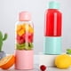 thumbnail image 4 of Batidora Portátil (Rosa), Vaso Exprimidor con 450ml 6 Cuchillas Sin BPA para Deporte y Viajes, Mini Batidora para Batidos y Batidos, Regalo de Navidad para Mujeres Hombres Sincero Electrónica, 4 of 5