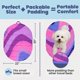 thumbnail image 2 of Cama para perros rubyloo 76 × 56 cm Plegable y Compacta Rosa, 2 of 6