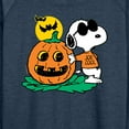thumbnail image 3 of Peanuts - Joe Cool Pumpkin - Women's Lightweight French Terry Long Sleeve Shirt, 3 of 6