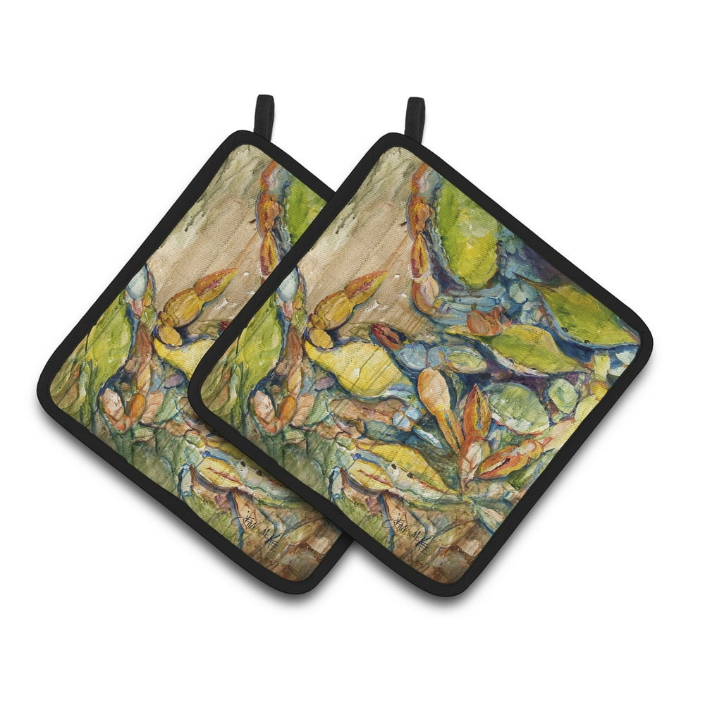 Jubilee Crabs Pair of Pot Holders