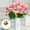 A290 kids toys clearance under 5$, variant on kkbbma under $5 Artificial Flowers Indoor Silk Flower Bouquet with Peony Flowers Summer Flower Arrangements for Wedding Home Table Centerpiece Cemetery Grave Vase Decor