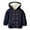 Blue, variant on Toddler Baby Toddler Boys Cardigan Sweater Girls Hooded Knit Button Closure Jacket Lined Outwear Winter Coat Tops Clothes Boys Size 5 Clothes Solid Shirt Boy Wool Top Muscle T 2-3 Years Brown