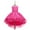Rose Red, variant on Godderr Kids Girls Princess Dress Tutu Dress Sleeveless Lace Big Girls Princess Performance Stage Dress Party Gown Birthday Outfit Photography Prop Special Occasion Princess Dresses for 3-14Y