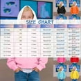 thumbnail image 3 of Dgankt Girls Hoodies Fashion Casual Long Sleeved Solid Top Suitable Hooded Sweatshirt for 2-14 Years, 3 of 8