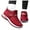 Red, variant on Womens Winter Snow Boots Waterproof Insulated Warm Ankle Booties Orthopedic Arch Support Slip on Walking Sneakers Shoes Red 6