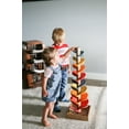 thumbnail image 2 of AmishToyBox.com Marble Tree Wooden Toy - CPSIA-Approved Child-Safe Finish - Pack of Marbles Included Circus Splash, 2 of 2
