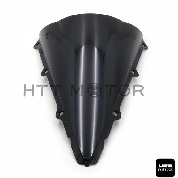 Windscreen Windshield Double Bubble for Yamaha YZF R1 2002-2003 02 03 Black