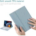 thumbnail image 7 of Touch Bluetooth keyboard case for iPad 9th/8th/7th, 10.2-inch, with pen holder (yellow), 7 of 7