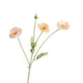 thumbnail image 2 of 4 Heads Simulated Poppy Flowers, Artificial Silk Flowers Outdoor Faux Fake Wildflowers Multicolor Bouquet for Home Indoor Porch Window Wedding Table Centerpieces Vase Decoration (Multi-Color), 2 of 8