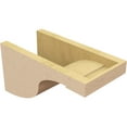 thumbnail image 5 of 7"W x 14"D x 7"H Wide Del Monte Rough Cedar Woodgrain TimberThane Corbel, Primed Tan, 5 of 6