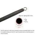 thumbnail image 3 of Uxcell Spring Tube Bender Steel Spring Pipe 500mm/19.69 inch Long for 12mm 0.47 inch Pipe Black 23.8x1000mm, 3 of 6